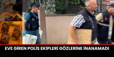 Eve giren Polis Ekipleri Gözlerine İnanamadı