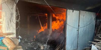 Sinop’ta Evin Deposu Alevlere Teslim Oldu