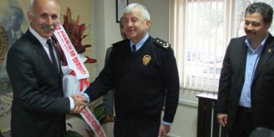 BAFRA SİNOPLULAR DERNEĞİ'NİN EMNİYET ZİYARETİ