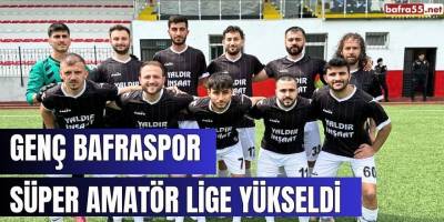 Genç Bafraspor Süper Amatör Lige Yükseldi
