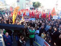 ÇEVRECİLER GERZEDE MİTİNG YAPTI