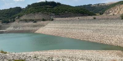 Vezirköprü Sulama Barajı'nda 'kuraklık' alarmı
