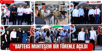 BAFTEKS Kurumsal İş Kıyafetleri Açılış Organizasyonu