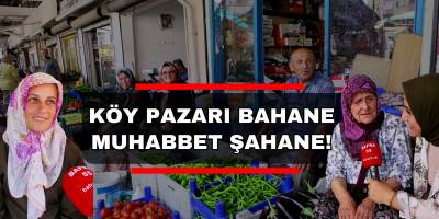 Bafra Köy Pazarında Gönülleri Şenlendiren Röportaj