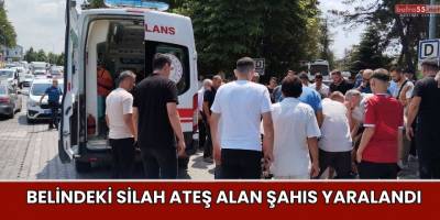 Belindeki Silah Ateş Alan Şahıs Yaralandı