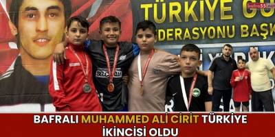 Bafralı Muhammed Ali Cirit Türkiye İkincisi Oldu