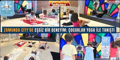 Lovelet AVM Zamunda City'de Eşsiz Bir Deneyim; Çocuklar Yoga İle Tanıştı