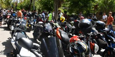 Vezirköprü'de Motosiklet Tutkunları Buluştu