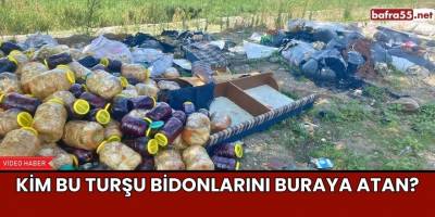 Kim Bu Turşu Bidonlarını Buraya Atan?