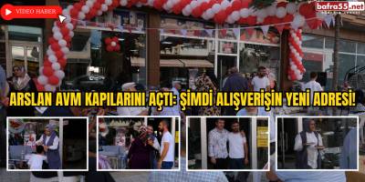 Arslan AVM Kapılarını Açtı: Şimdi Alışverişin Yeni Adresi!