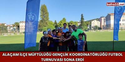 Alaçam İlçe Müftülüğü Gençlik Koordinatörlüğü Futbol Turnuvası Sona Erdi