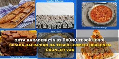Orta Karadeniz'de Coğrafi İşaretli Ürün Sayısı 81'e Ulaştı