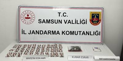 Jandarma ekipleri uyuşturucu madde ele geçirdi