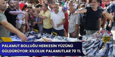 Palamut bolluğu herkesin yüzünü güldürüyor: Kiloluk palamutlar 70 TL