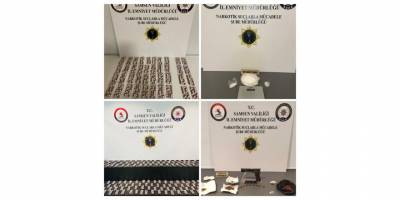 Samsun'da uyuşturucu uygulaması: 36 kişi yakalandı