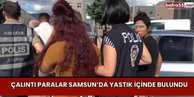 Çalıntı Paralar Samsun’da Yastık İçinde Bulundu