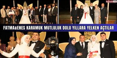 Fatma&Enes Karamuk Mutluluk Dolu Yıllara Yelken Açtılar