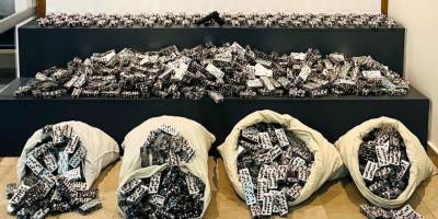 Samsun’da 92 bin 400 adet sentetik ecza ele geçirildi