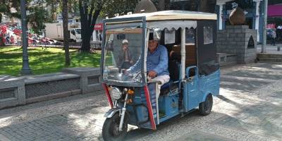 Samsunlu Vatandaş Güneş Enerjili Motosiklet Yaptı