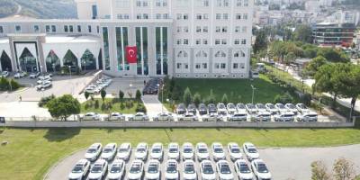 Samsun Emniyeti'ne 91 yeni araç takviyesi