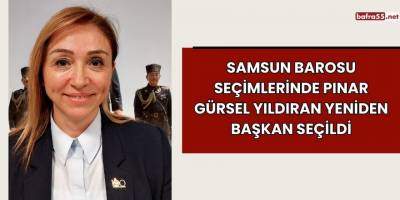 Samsun Barosu Seçimlerinde Pınar Gürsel Yıldıran Yeniden Başkan Seçildi