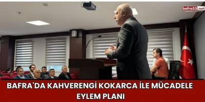Bafra'da Kahverengi Kokarca ile Mücadele Eylem Planı