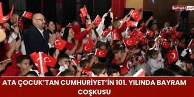 Ata Çocuk’tan Cumhuriyet’in 101. Yılında Bayram Coşkusu