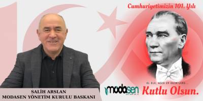 Modasen 29 Ekim Cumhuriyet Bayramı mesajı