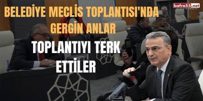 Belediye Meclis Toplantısı'nda Gergin Anlar