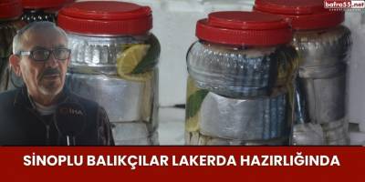 Sinoplu Balıkçılar Lakerda Hazırlığında