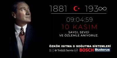 Özkök Servisi Sahibi Mahmut Özkök’ten 10 Kasım Mesajı