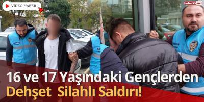 Samsun'da Silahlı Saldırı: 3 Genç Adliyede