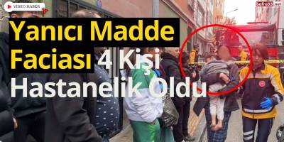 Samsun’da Çocukların Oyunu Yangına Sebep Oldu: 4 Kişi Hastanelik Oldu