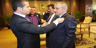 SAMKON I SUAT KILIÇ’I FESHANE ŞENLİKLERİNE DAVET ETTİ