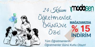 Modasen AVM’den Öğretmenler Günü’ne Özel İndirim!