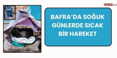 Bafra’da Soğuk Günlerde Sıcak Bir Hareket