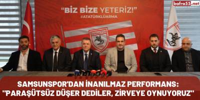 Samsunspor'dan İnanılmaz Performans: "Paraşütsüz Düşer Dediler, Zirveye Oynuyoruz"