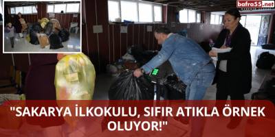 "Sakarya İlkokulu, Sıfır Atıkla Örnek Oluyor!"