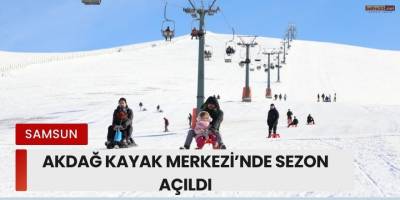 Akdağ Kayak Merkezi’nde Sezon Açıldı