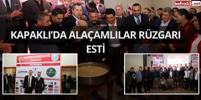 Kapaklı’da Alaçamlılar Rüzgarı Esti