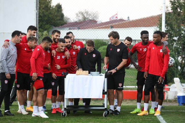 Samsunspor antrenman günlüğü