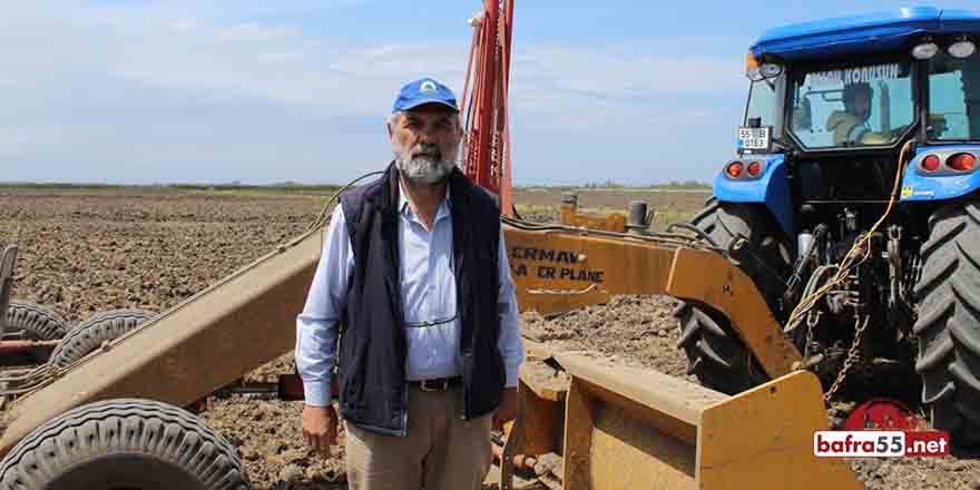 Bafra Ovasında Çeltik Ekimi Hazırlıkları Başladı