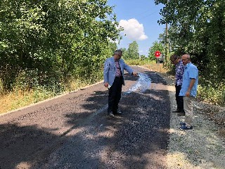 Başkan Hamit Kılıç Elifli-Sürmeli Yol Çalışmasını İnceledi