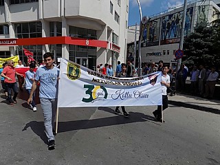 Bafra Anadolu Lisesinden 30.Yıl Yürüyüşü-Bafra Haber