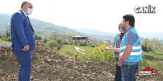 Başkan Sandıkçı Çalışmaları Yerinde İnceledi