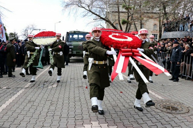 Samsunlu Şehit Son Yolculuğuna Uğurlandı