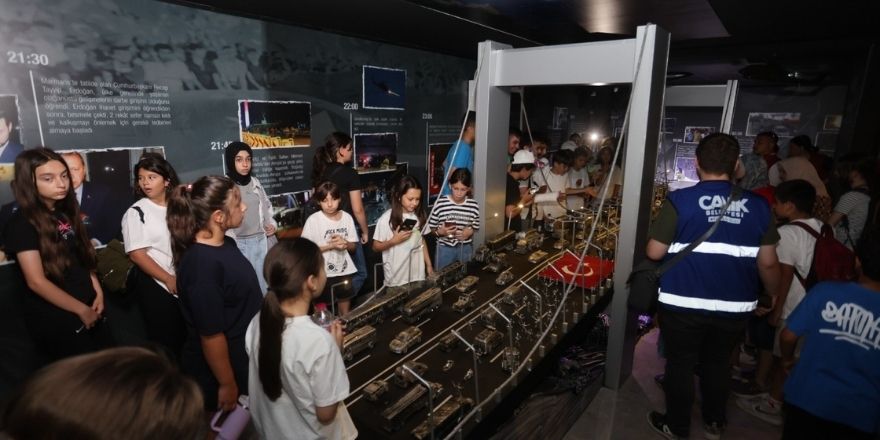 Canik’te "1071’den 15 Temmuz’a Destanlar Müzesi"ne Yoğun İlgi