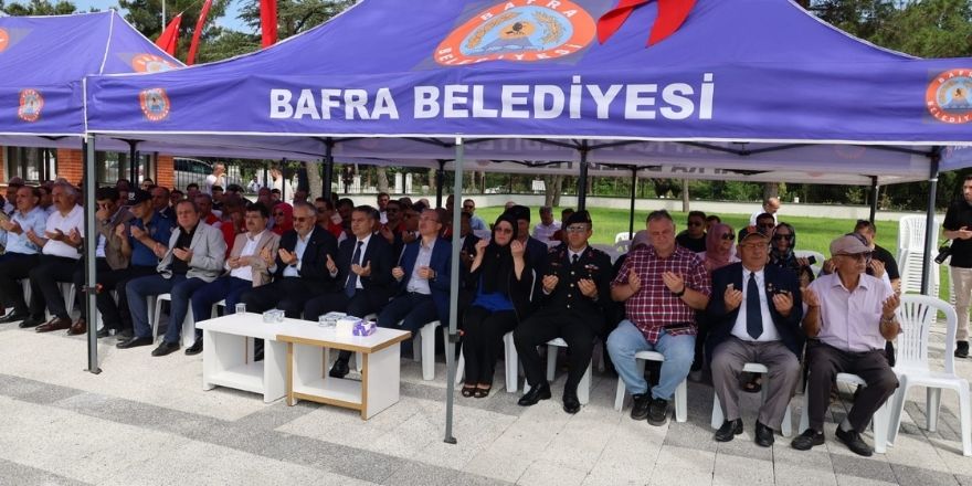 Bafra'da 15 Temmuz Etkinlikleri Şehitlik Ziyaretiyle Başladı