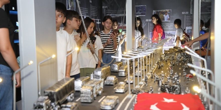 Canik’te "1071’den 15 Temmuz’a Destanlar Müzesi"ne Yoğun İlgi