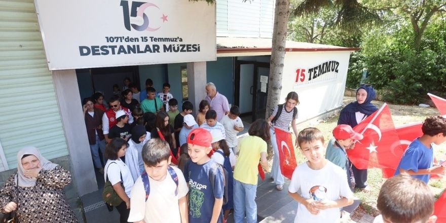 Canik’te "1071’den 15 Temmuz’a Destanlar Müzesi"ne Yoğun İlgi